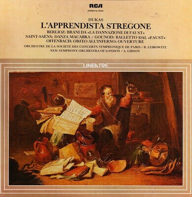Orchestre De La Societe Des Concerts Symphoniques De Paris / The New Symphony Orchestra Of London - L&#39;Apprendista Stregone [LP] VINTAGE