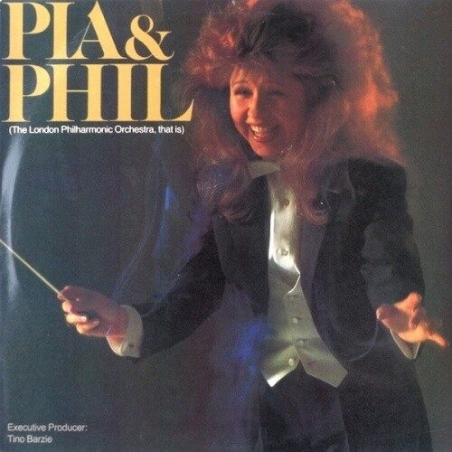 Pia Zadora With The London Philharmonic Orchestra ‎- Pia &amp; Phil [LP] VINTAGE