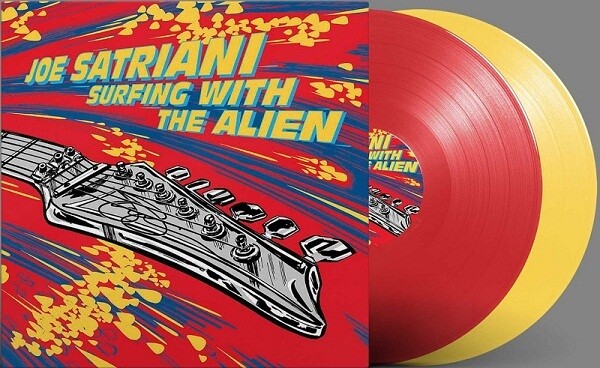 Joe Satriani - Surfing With The Alien [2LP] RSD exclusive red opaque/yellow opaque colored vinyl, limited to 3500 copies