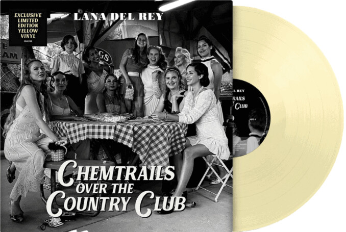 Lana Del Rey - Chemtrails Over The Country Club [2LP] yellow colored vinyl, indie-retail exclusive