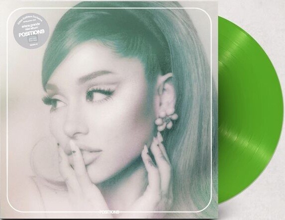 Ariana Grande - Positions [LP] limited spring green colored vinyl
