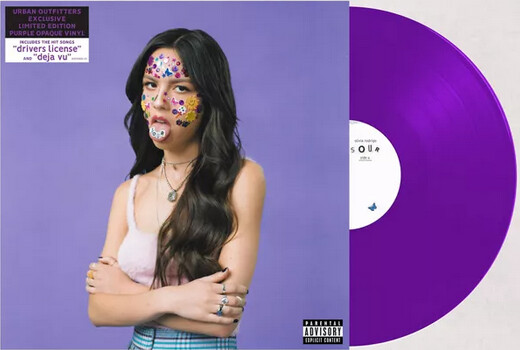 Olivia Rodrigo - Sour [LP] exclusive opaque purple colored vinyl