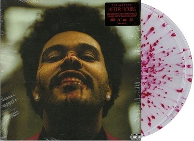 Weeknd, The - After Hours [2LP] clear with red splatter colored vinyl, limited to 5000
