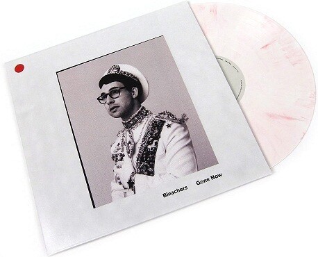 Bleachers - Gone Now [LP] red and white marble colored vinyl