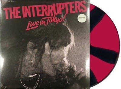 The Interrupters - Live In Tokyo! [LP] limited pink &amp; black pinwheel colored vinyl, indie-retail exclusive