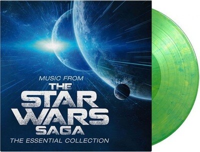 Robert Ziegler/John Williams - Music From The Star Wars Saga: The Essential Collection [2LP] limited “Yoda” marble green colored vinyl