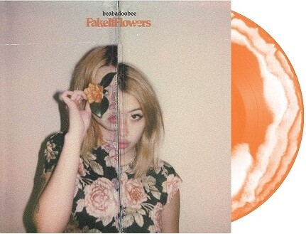 Beabadoobee - Fake It Flowers [LP] limited orange and white swirl vinyl