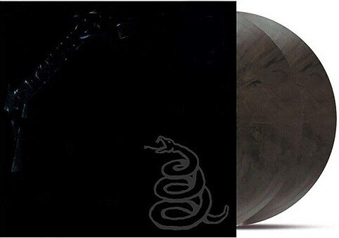 Metallica - Metallica [2LP] exclusive &quot;some blacker&quot; marble black colored vinyl