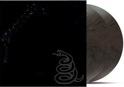Metallica - Metallica [2LP] exclusive &quot;some blacker&quot; marble black colored vinyl