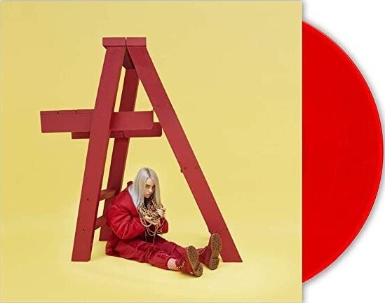 Billie Eilish - Don&#39;t Smile at Me [LP] opaque red colored vinyl
