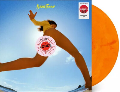 Lorde - Solar Power [LP] exclusive marbled orange colored vinyl