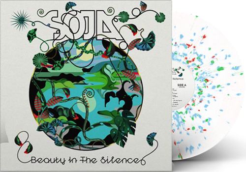 SOJA - Beauty in the Silence [LP] limited white with green/blue/red splatter vinyl