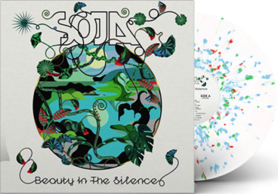SOJA - Beauty in the Silence [LP] limited white with green/blue/red splatter vinyl