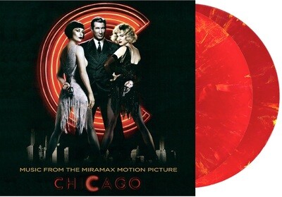 Various Artists - Chicago: Music from the Miramax Motion Picture [2LP] limited red with yellow streaks &#39;&#39;Chicago Fire&#39;&#39; colored vinyl