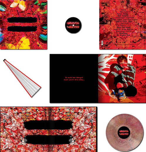 Ed Sheeran - = (Equals) [LP] exclusive deluxe vinyl book set