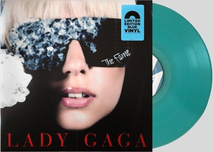 Lady Gaga - The Fame [2LP] exclusive glacier blue colored vinyl