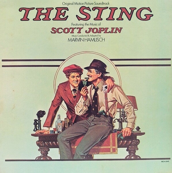 Marvin Hamlisch &amp; Scott Joplin - The Sting: Original Motion Picture Soundtrack [LP] VINTAGE