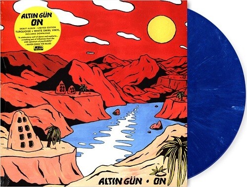 Altin Gün - On [LP] turquoise &amp; white swirl colored vinyl