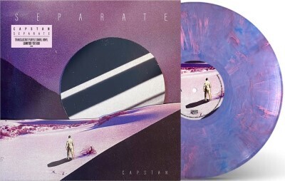 Capstan - Separate [LP] translucent purple swirl vinyl limited to 500 copies, indie-retail exclusive