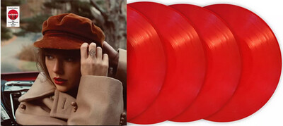 Taylor Swift - Red (Taylor&#39;s Version) [4LP] red colored vinyl