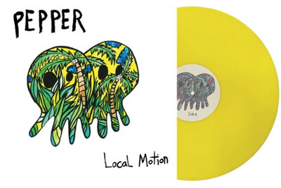 Pepper - Local Motion [LP] opaque yellow colored vinyl