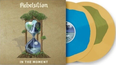 Rebelution - In The Moment [LP] limited aqua blue in beer &amp; olive green colored vinyl, indie-retail exclusive