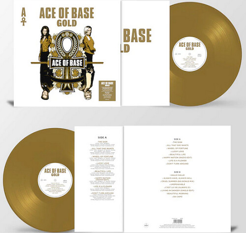 Ace of Base - Gold [LP] gold colored vinyl