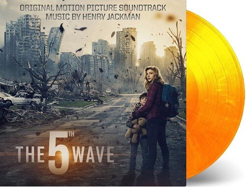 Henry Jackman - The 5th Wave: Soundtrack [LP] limited edition yellow flame colored vinyl, numbered to 500