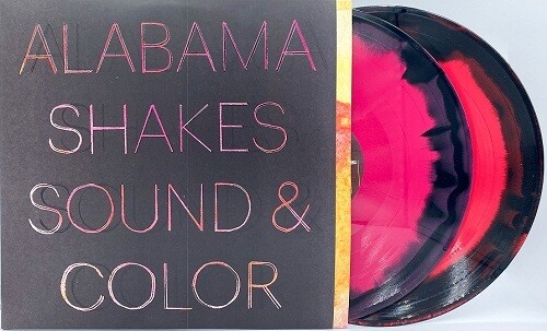 Alabama Shakes - Sound &amp; Color [2LP] deluxe pink/black &amp; magenta/black tie-dye colored vinyl