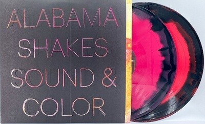 Alabama Shakes - Sound &amp; Color [2LP] deluxe pink/black &amp; magenta/black tie-dye colored vinyl