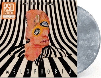 Cage The Elephant - Melophobia [LP] limited clear with smoky white swirls colored vinyl, indie-retail exclusive