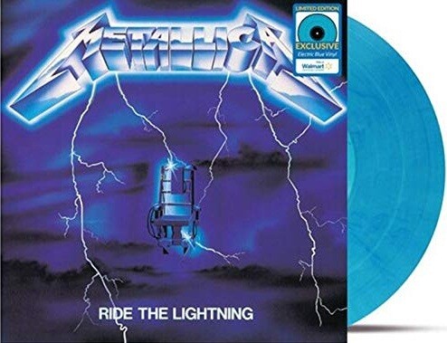 Metallica - Ride The Lightning [LP] exclusive electric blue colored vinyl
