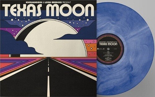 Khruangbin &amp; Leon Bridges - Texas Moon [12&#39;&#39;] limited blue daze colored vinyl