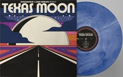 Khruangbin &amp; Leon Bridges - Texas Moon [12&#39;&#39;] limited blue daze colored vinyl
