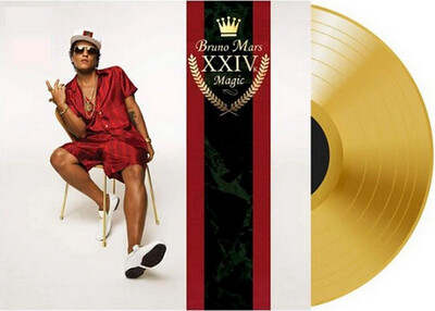 Bruno Mars - 24K Magic [LP] limited gold colored vinyl