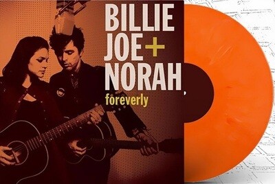 Billie Joe Armstrong &amp; Norah Jones - Foreverly [LP] limited orange ice cream colored vinyl, indie-retail exclusive
