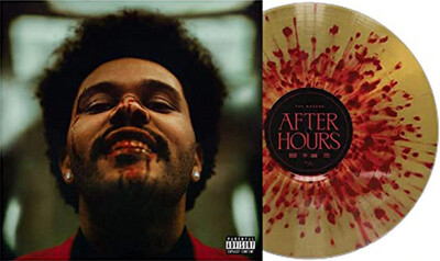 Weeknd, The - After Hours [2LP] exclusive gold with red splatter colored vinyl