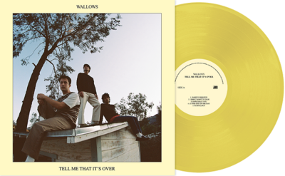 Wallows - Tell Me That It&#39;s Over [LP] yellow colored vinyl