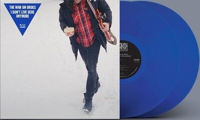 War On Drugs, The - I Don&#39;t Live Here Anymore [2LP] translucent blue colored vinyl, indie-retail exclusive
