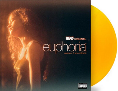 Various Artists - Euphoria Season 2: Soundtrack [2LP] translucent orange colored vinyl