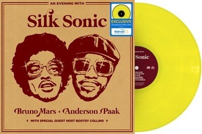 Silk Sonic - An Evening with Silk Sonic [LP] exclusive transparent yellow vinyl