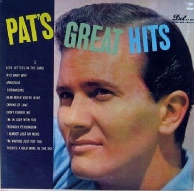 Pat Boone - Pat&#39;s Great Hits [LP] VINTAGE