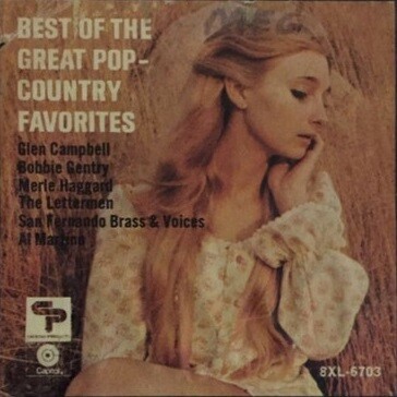 Various Artists - Best of the Great Pop-Country Favorites [LP] VINTAGE