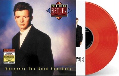 Rick Astley - Whenever You Need Somebody [LP] RSD exclusive anniversary edition, red colored vinyl