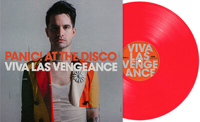 Panic! At The Disco - Viva Las Vengeance [LP] neon coral colored vinyl, indie-retail exclusive