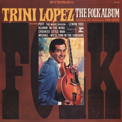 Trini Lopez - The Folk Album [LP] VINTAGE