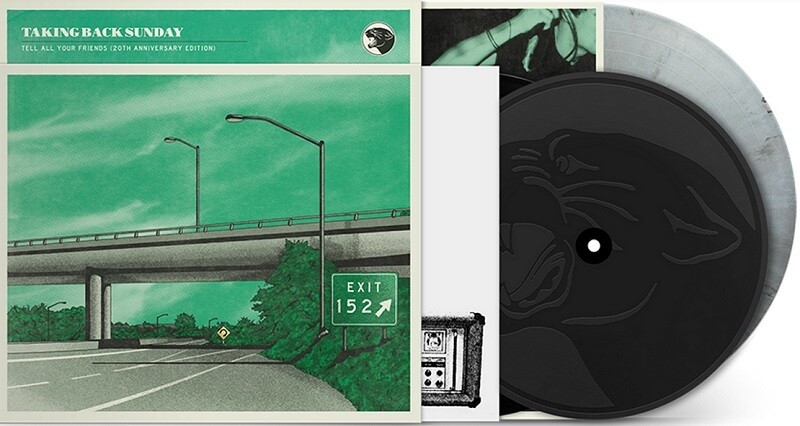 Taking Back Sunday - Tell All Your Friends [2LP + 10&quot;] limited silver smoke colored vinyl, indie-retail exclusive