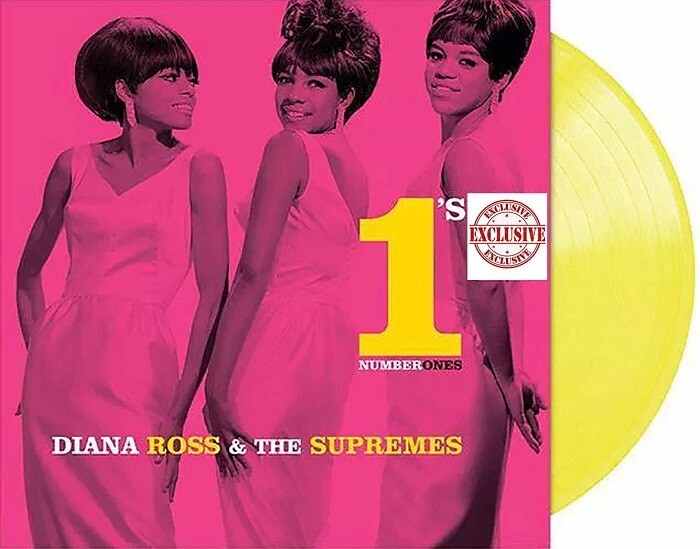 Diana Ross &amp; The Supremes - Number Ones [LP] exclusive translucent yellow colored vinyl