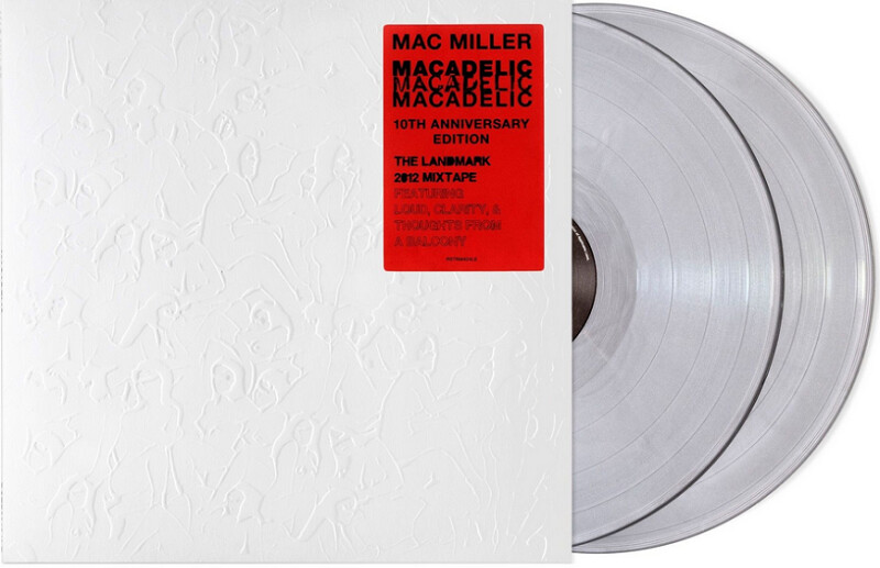 Mac Miller - Macadelic [2LP] anniversary edition silver colored vinyl