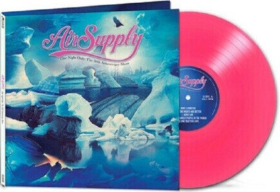 Air Supply - One Night Only: The 30th Anniversary Show [2LP] limited pink colored vinyl